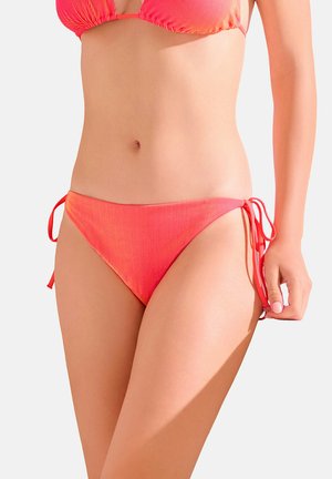 BASSE À NOUETTES NAIROBI  - Bas de bikini - corail