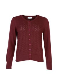 Lykka du Nord MANON - Strickjacke - dark grape