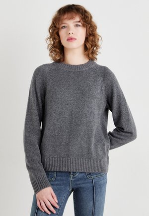 CASHSOFT CREW - Maglione - charcoal heather