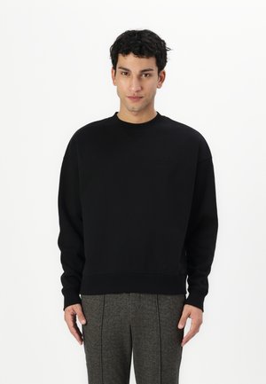 ESSENTIAL CREWNECK - Melegítőfelső - black