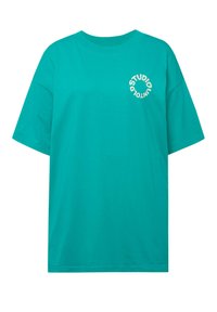 Studio Untold T-Shirt Oversize Donna Con Stampa Leopardata E Ricamo 839005 - Morbido Jersey - 4