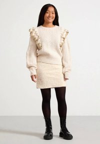 Lindex Mini suknja - dusty white