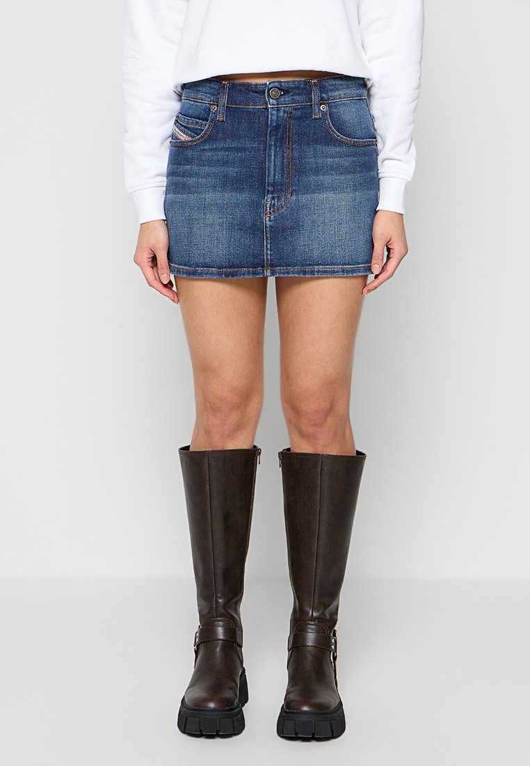 Diesel Jeansrok blauw denim/bluedenim