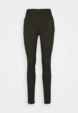 MIITO SHINE - Trousers - black mix