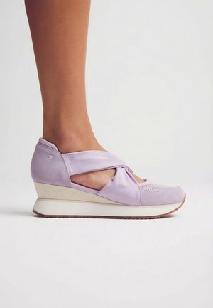 Gioseppo OPEN WEDGE SNEAKERS TUHELJ - Scarpe senza lacci - malva