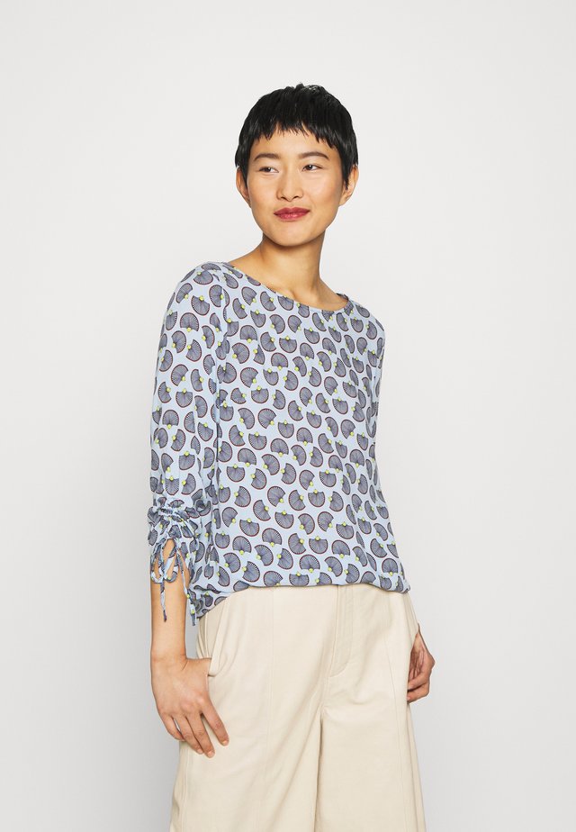 Bluser - cream/blue