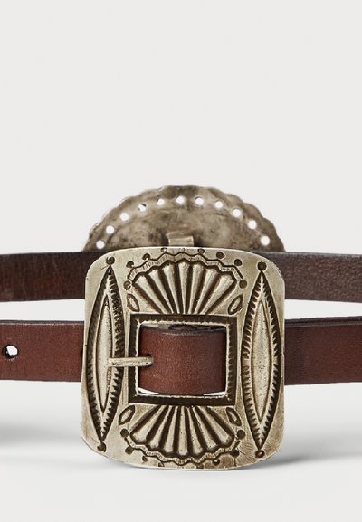 Polo Ralph Lauren 16MM BELT MEDIUM - Ζώνη μέσης - brown