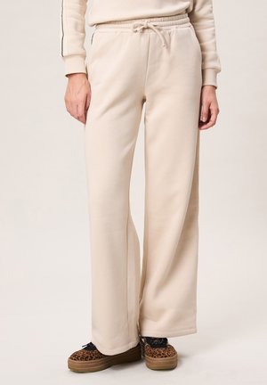 PASCALLE WIDE LEG JOGGER - Trainingsbroek - light sand