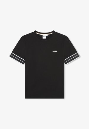 BOSS Kidswear SHORT-SLEEVE - T-shirt imprimé - black