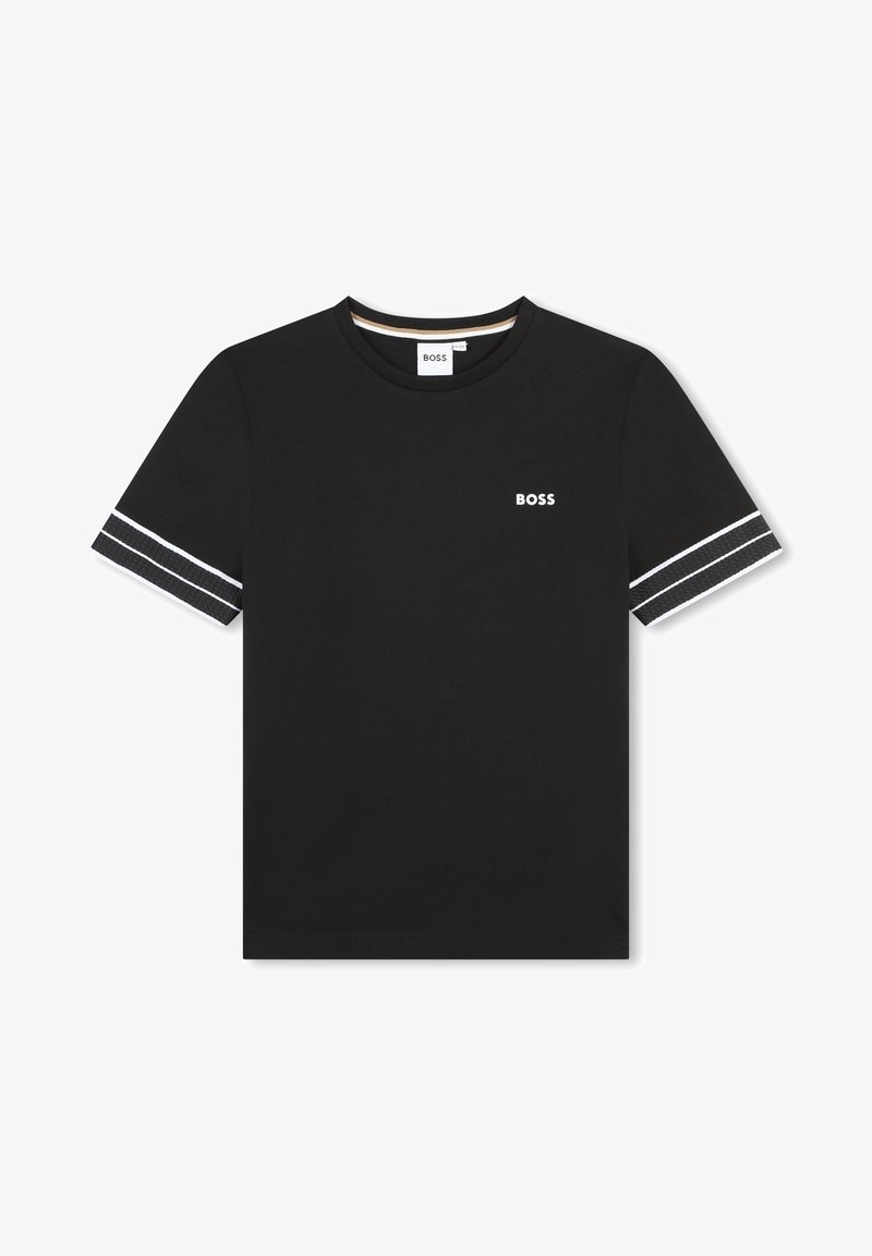 BOSS Kidswear SHORT-SLEEVE - T-shirt imprimé - black