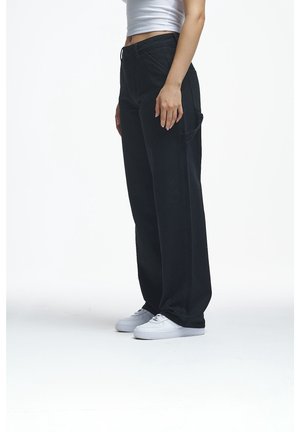 Straight leg jeans - black denim