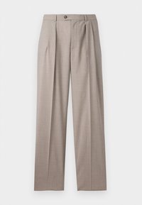 TROUSER - Pantalon classique - beige medio