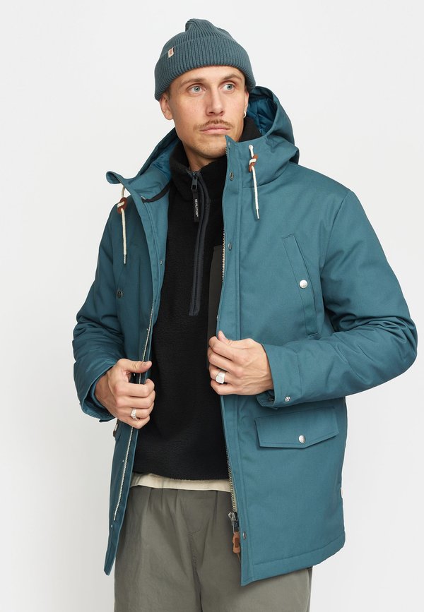 Wintermantel - petrol