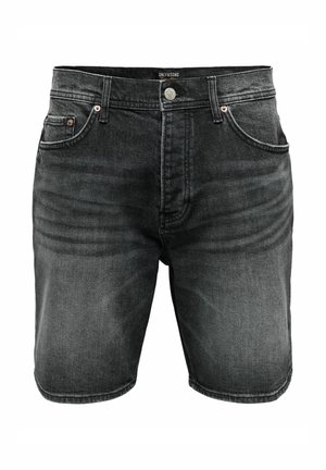 Only & Sons ONSEDGE GERADE GESCHNITTEN - Short en jean - washed black