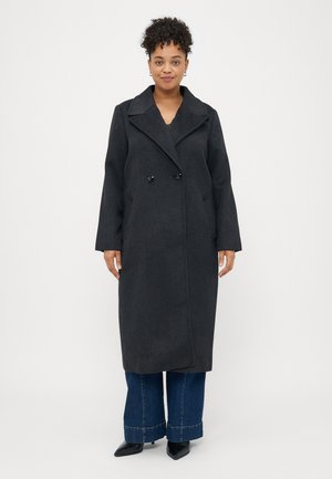 VMCGARNER LONG COAT - Mantel - black