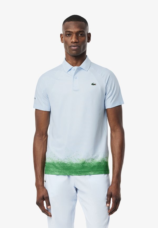 Poloshirt - bleu clair   vert ji