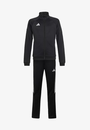 adidas Performance, TIRO ESSENTIAL TRACKSUIT SET UNISEX - Chándal - black/black/white