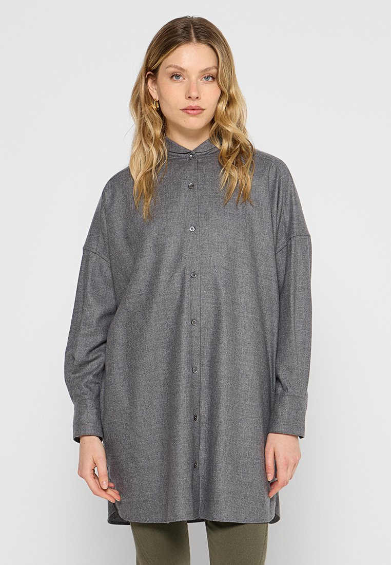 ASPESI Overhemdblouse grijs