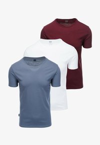 Non sélectionné, denim white burgundy