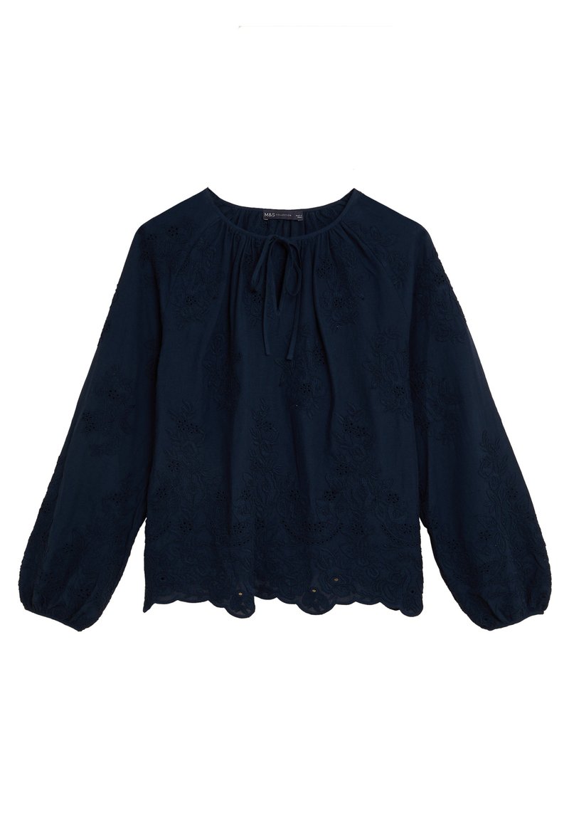Marks & Spencer Blouse donkerblauw Marks & Spencer Blouse donkerblauw