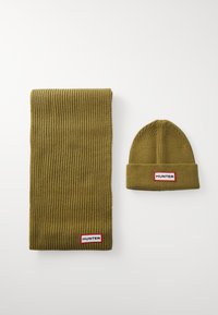 JURA UNISEX SET - Sjal / Tørklæder - loden green