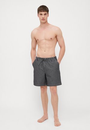 STRIPE LEISURE SHORT - Beach accessory - blue