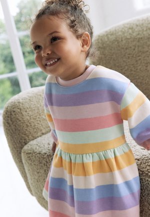 Next, REGULAR FIT - Vestido informal - rainbow striped