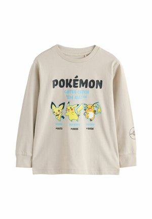 Next, POKÉMON LONG SLEEVE T-SHIRT - Long sleeved top - cement