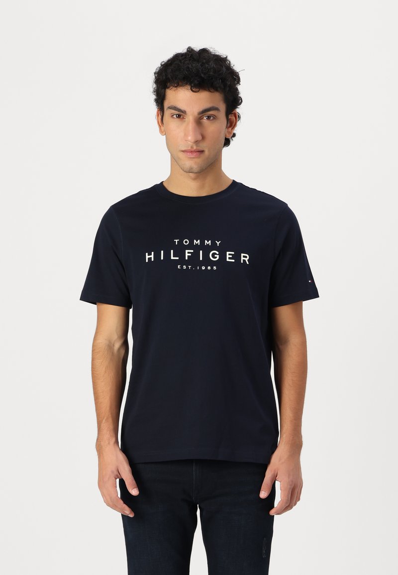 Tommy Hilfiger - BIG TEE - Print T-shirt - desert sky, Enlarge