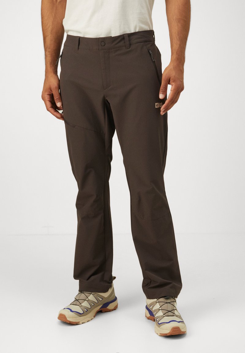 Jack Wolfskin HOLDSTEIG PANTS  - Ulkohousut - peat