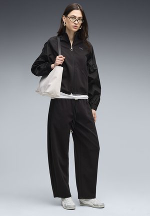 Puma, HER RELAXED FULL-ZIP JACKE - Trainingsjacke - black
