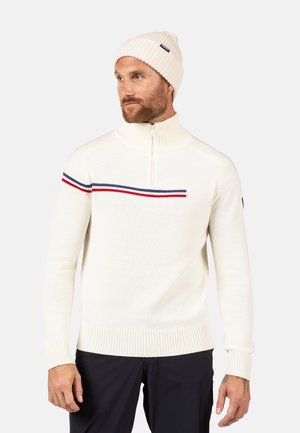 ODYSSEUS HALF-ZIP   - Strickpullover - nature white