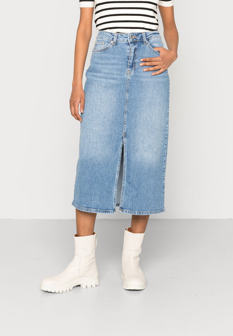 Damen Jeansröcke | Part Two DILIN Maxirock light blue denim/light-blue denim - CI12360 Damen Jeansröcke | Part Two DILIN Maxirock light blue denim/light-blue denim - CI12360