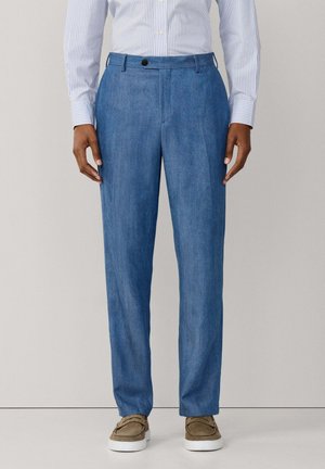 CHAMBRAY TLRD PANTS - Pantalon classique - medium stone wash