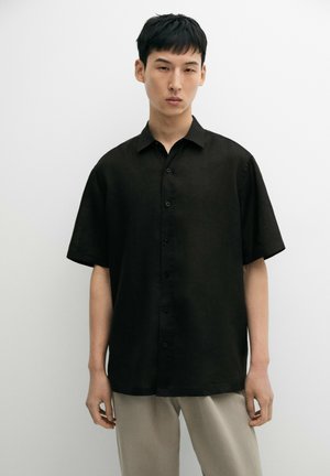 Massimo Dutti, Hemd - black