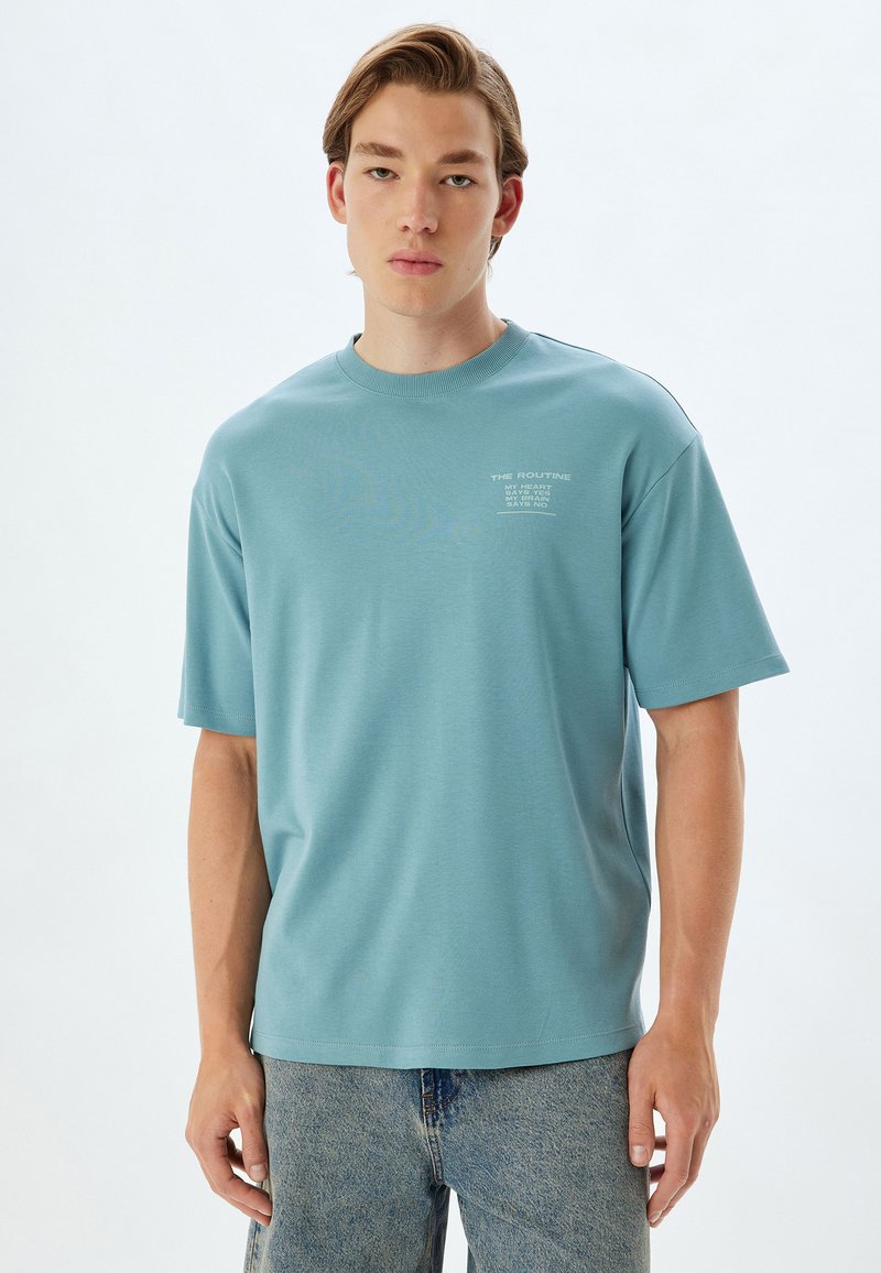 Koton T-shirts basic - blue
