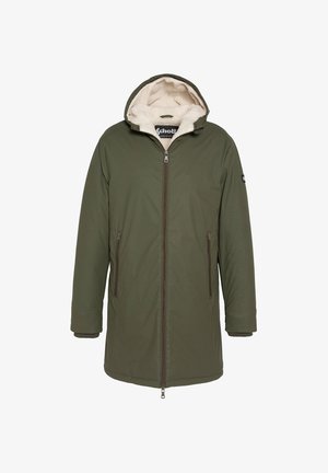 À CAPUCHE DOUBLÉE - Abrigo de invierno - kaki