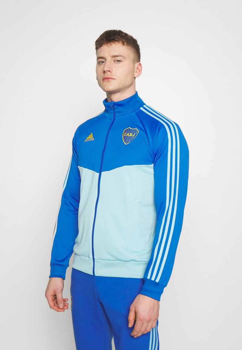 adidas Performance BOCA JUNIORS DNA TRACKTOP Club wear blue/hazy