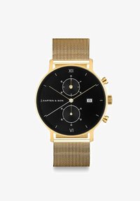 Unausgewählt, gold coloured black