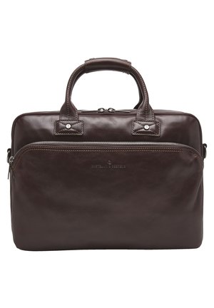 Briefcase - dark brown