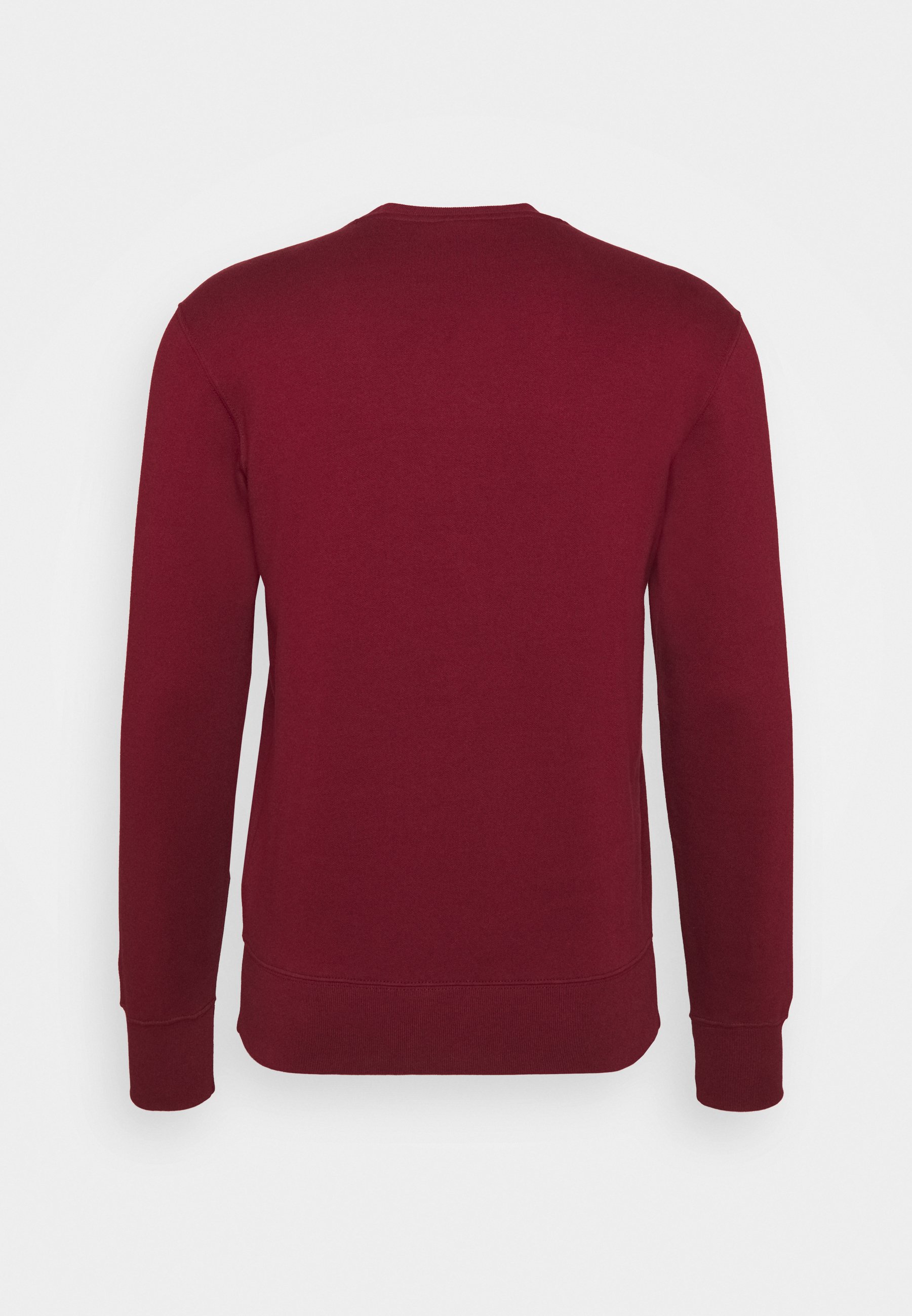 dark red champion sweatshirt