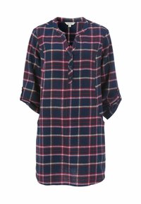 Unausgewählt, blue checked