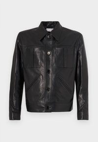 HARPER - Leren jas - noir