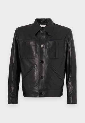 HARPER - Lederjacke - noir