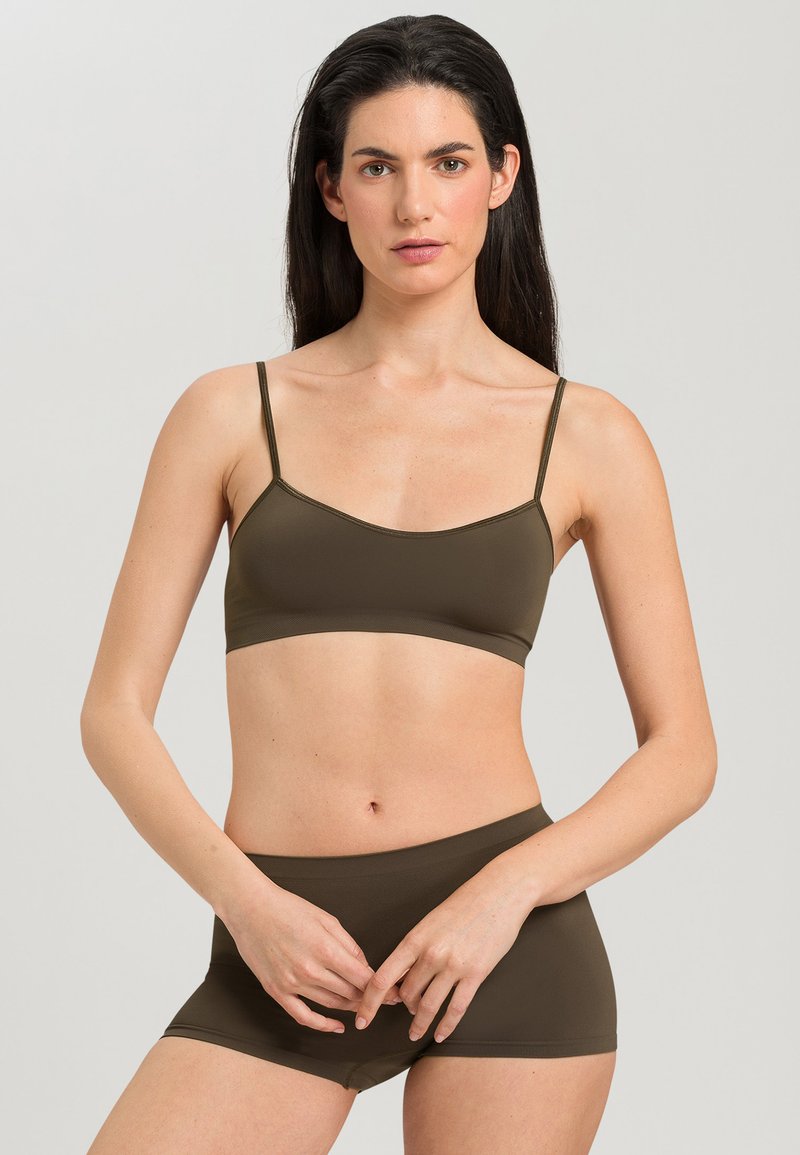 Hanro TOUCH FEELING - CROP - Topp - wood