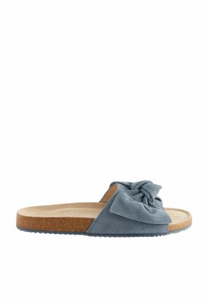 BOW  - Papuče - blue suede