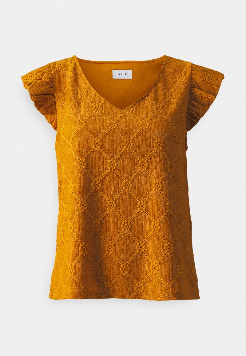 Vila Blouse oranje Vila Blouse oranje