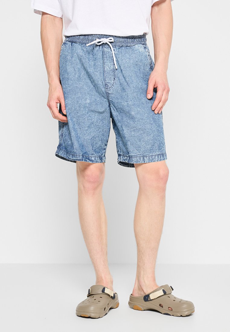 mustang Jeansshort blauw