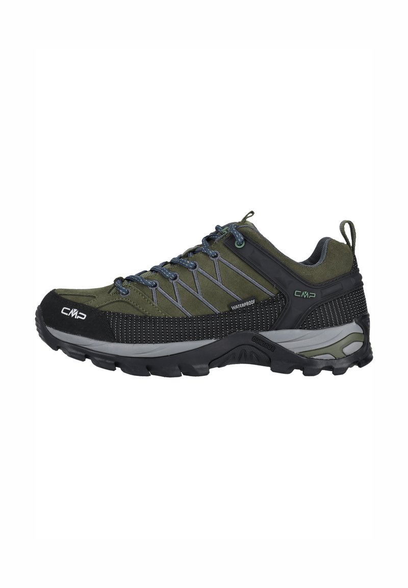 CMP RIGEL LOW TREKKING SHOES WP - Hikingsko - torba salvia