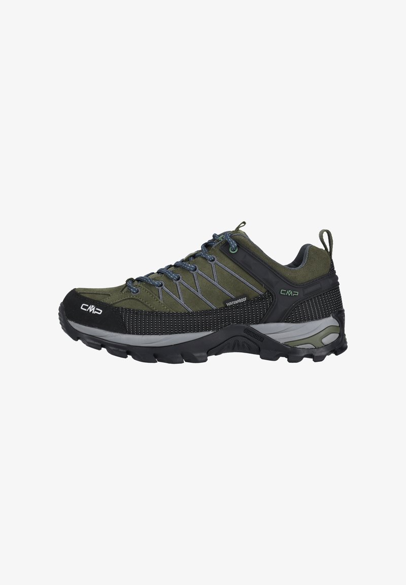 CMP RIGEL LOW TREKKING SHOES WP - Hikingsko - torba salvia